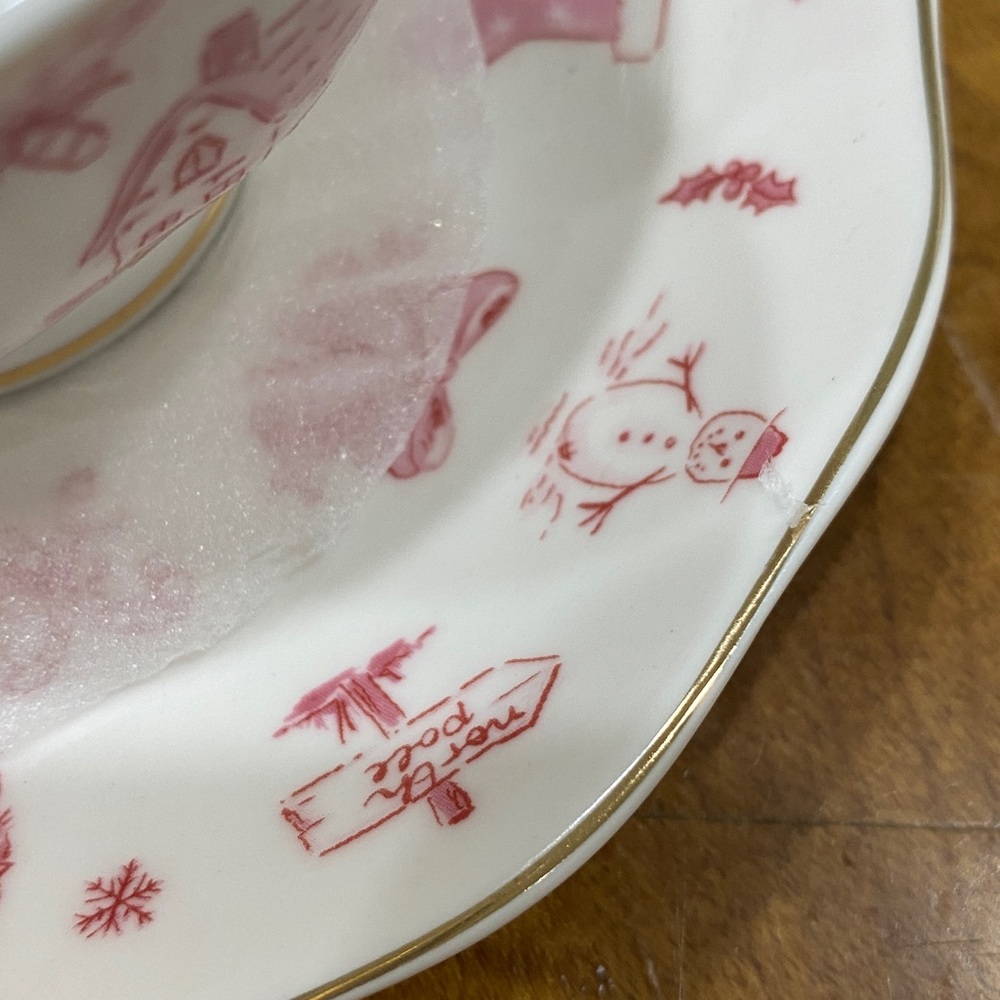 NWT.  Grace Teaware, fine porcelain, teacup and saucer set. - Picture 4 of 11